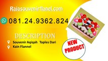 081249362824 Kreasi Flanel Lucu, Souvenir Murah , Souvenir Ulang Tahun Anak