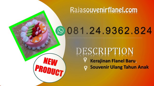 081249362824 Souvenir Flanel Murah, Souvenir Kantor Unik, Toples Flannel