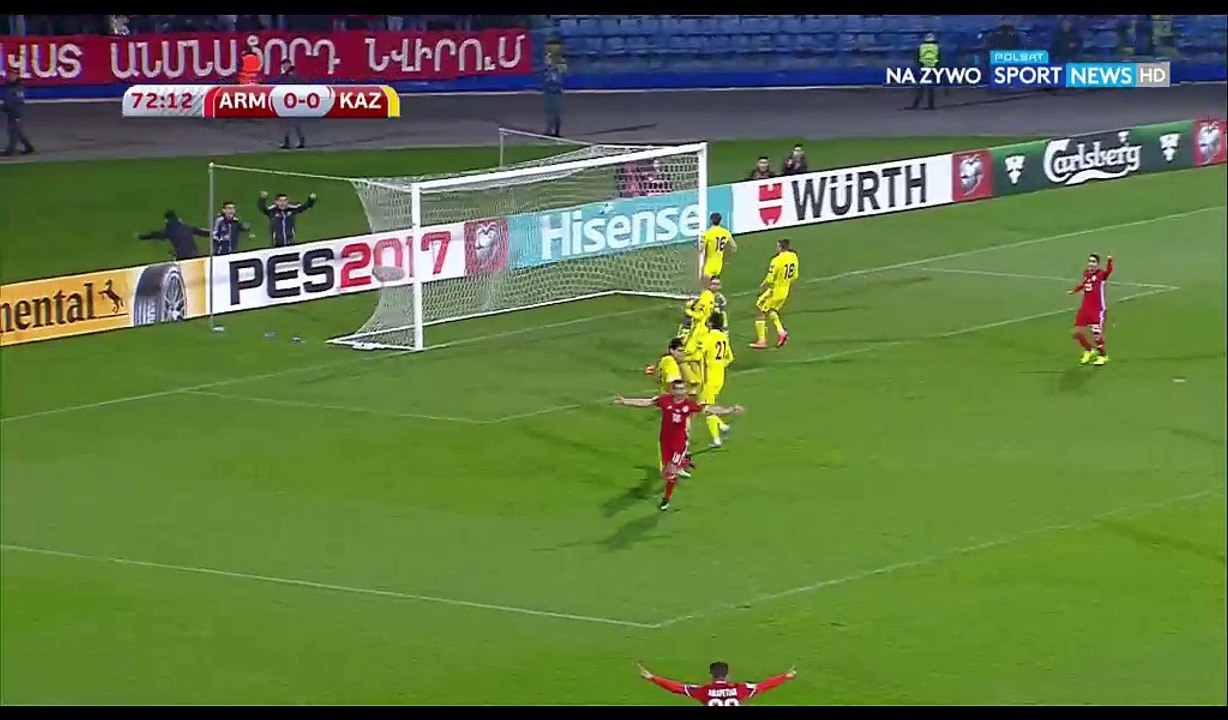 Henrikh Mkhitaryan Goal HD - Armenia 1-0 Kazakhstan - 26-03-2017