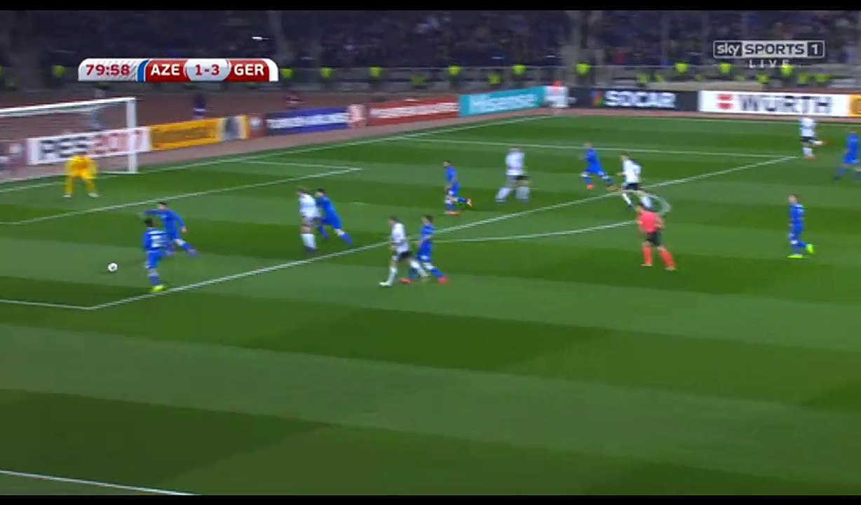 Andre Schurrle Goal HD - Azerbaijan 1-4 Germany - 26-03-2017