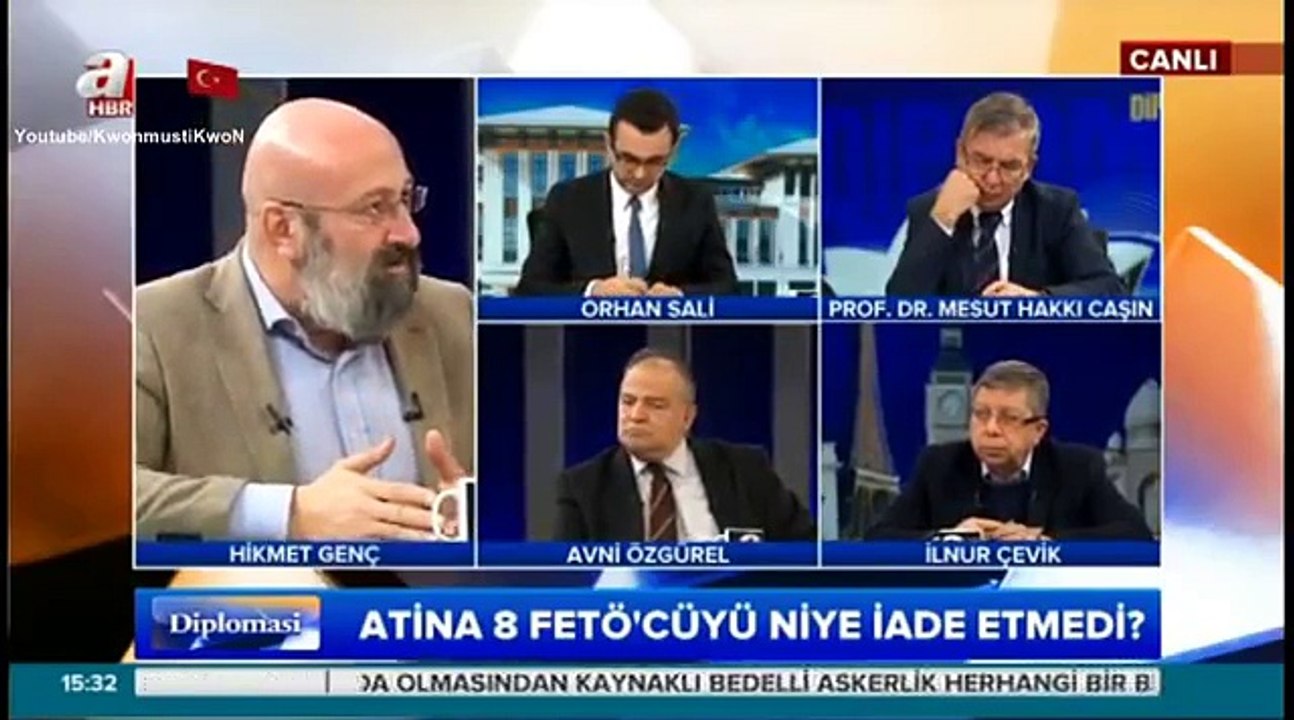 Avni Özgürel İlnur Çevik Hikmet Genç Prof Mesut Hakkı Caşın ; A haber Diplomasi 29 01 2017
