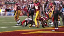 Madden NFL 17 Redskins vs Tampa Bay