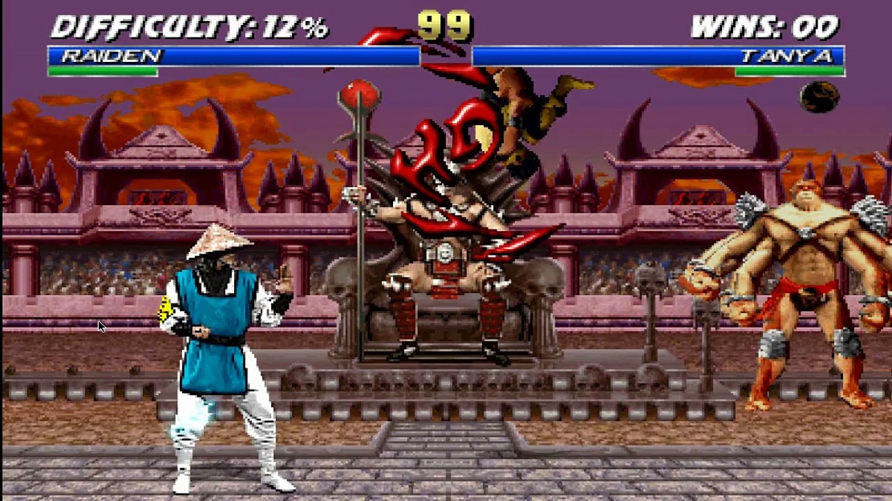 Mortal Kombat Project Tanya Passando facilmente