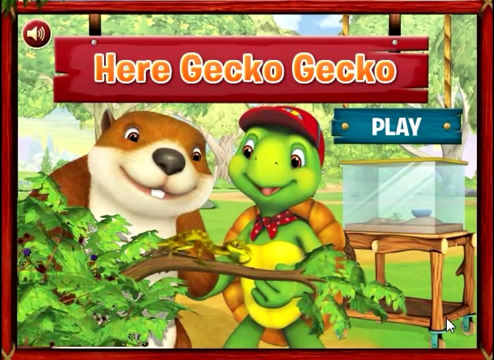 Franklin and Friends Game Video - Here Gecko Gecko Episode - TreehouseTV Kids Games