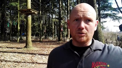 Le Space Jump de l'Aventure Parc de Wavre: Frissons garantis