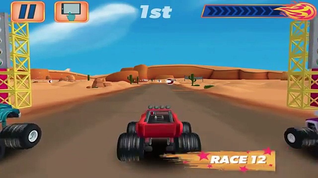 Blaze And The Monster Machines PART 4: Final Levels The Badlands & Snowy Slopes