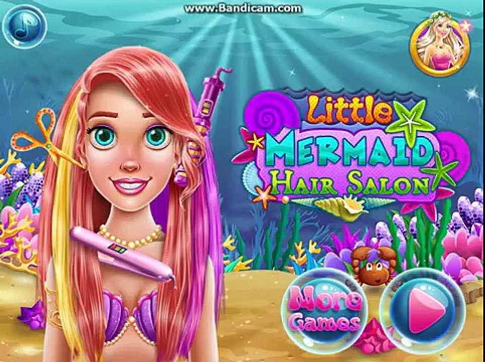 Ariel Hair Salon - Disney Princess Games for Kids