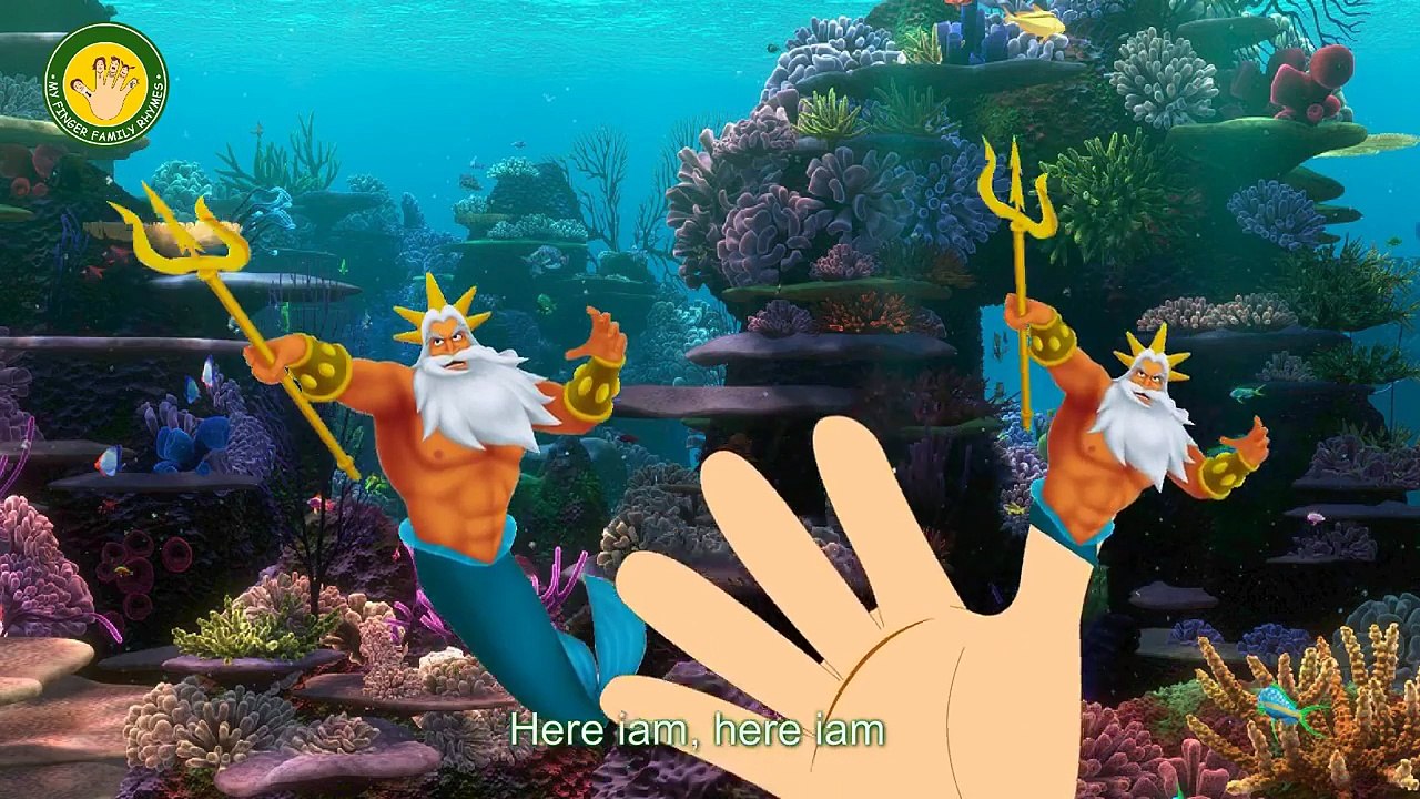 Little Mermaid Finger Family Song ★ Disney Princess Daddy Finger ★ #Children #Toys #Nurser