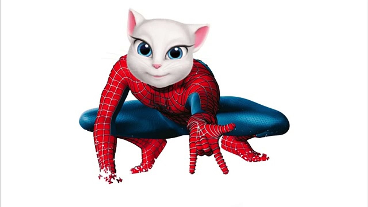 Talking Tom Hulk Talking Angela Spiderman Paw Patrol Transforms Finger Family Nursery Rhym