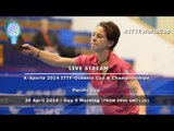 K-Sports 2014 ITTF-Oceania Cup & Championships Day 5 Morning, Pacific Cup
