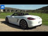 Porsche Boxster GTS sonido de escape modo Sport y normal.