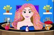 Elsa Frozen Disney Princess Haircuts Gameplay-Forzen Games-Girls Games