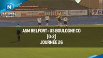 J26 : ASM Belfort - US Boulogne CO (0-2), le résumé