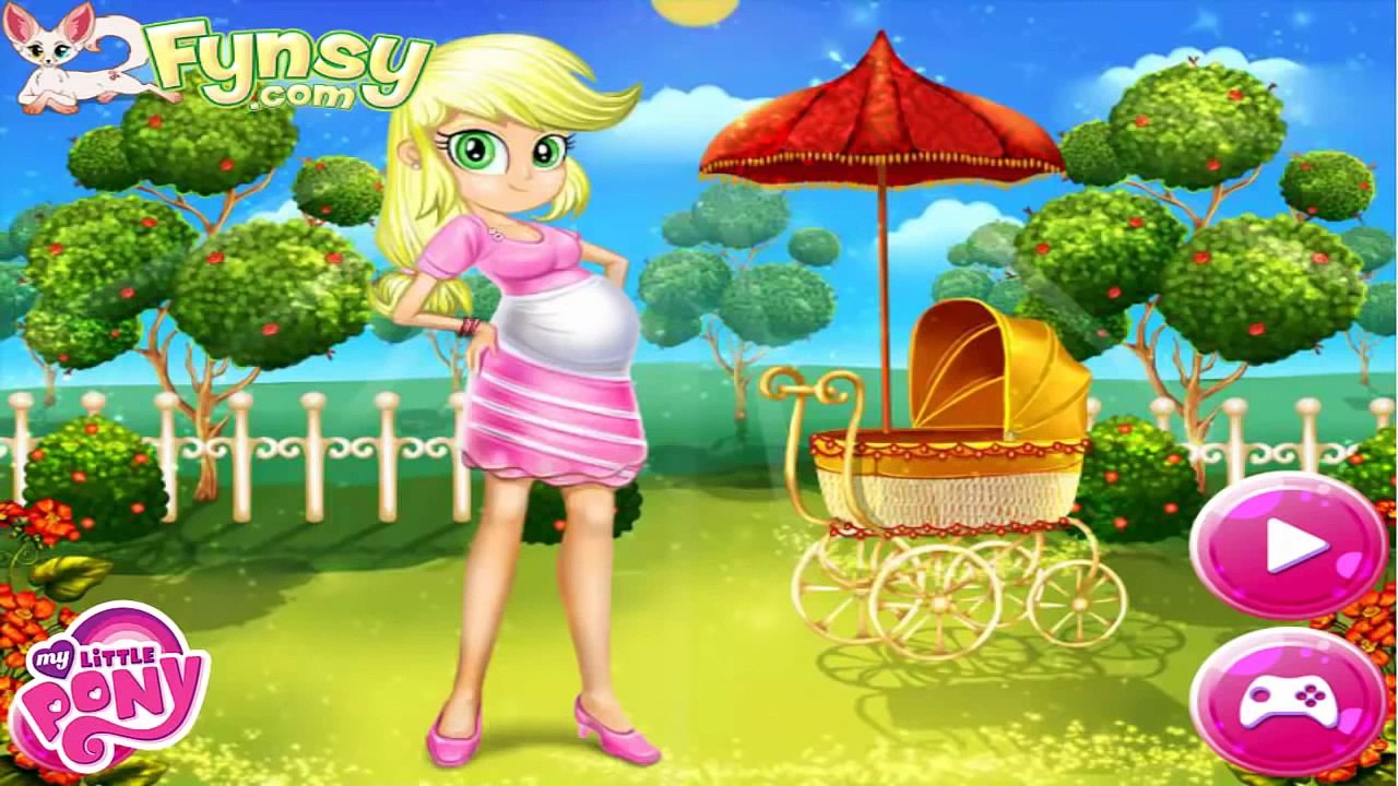 My Little Pony PREGNANT Pinkie Pie Rarity Applejack Gives Birth | MLP Baby Birth Games for