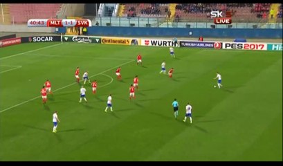 Download Video: Jan Gregus Goal HD - Malta 1-2 Slovakia - 26-03-2017