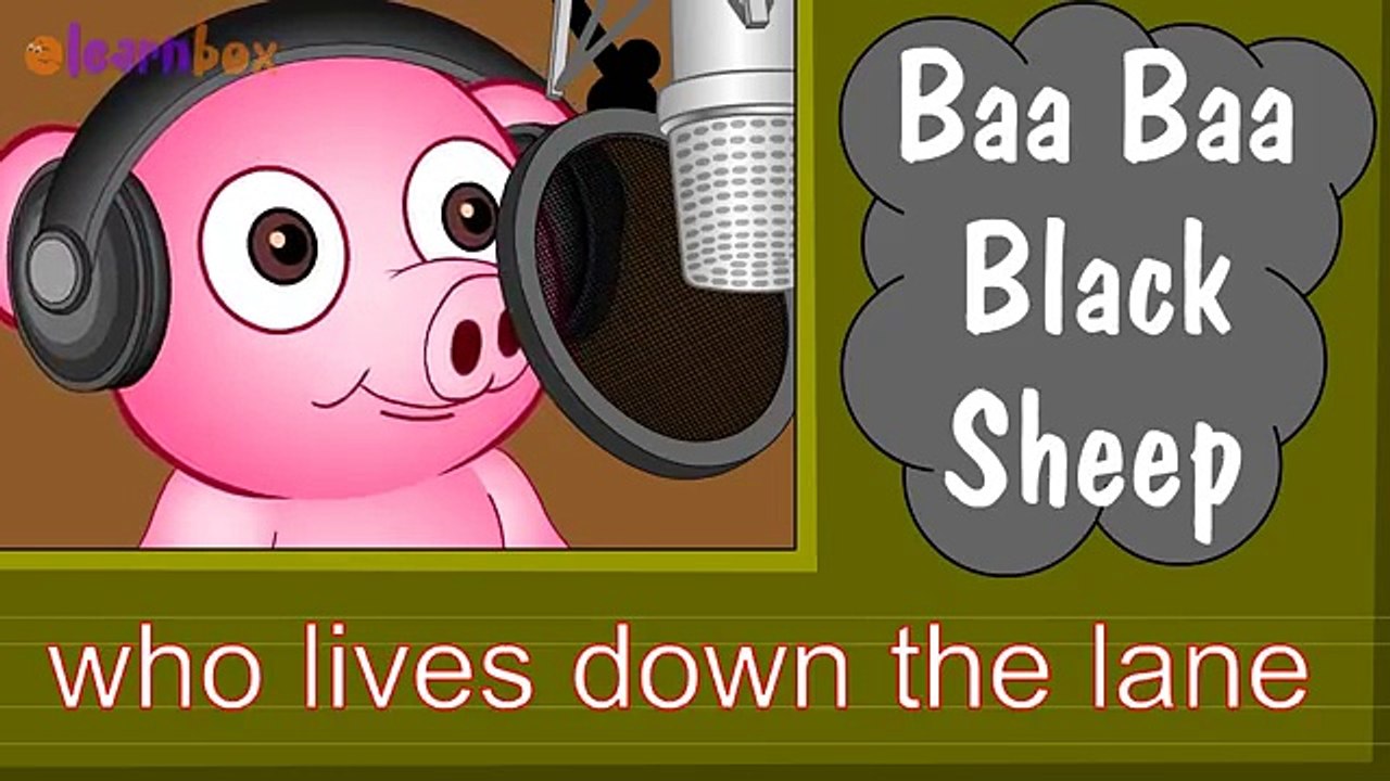 Baa Baa Black Sheep - Nursery Rhymes, 3D Animations and Children Songs