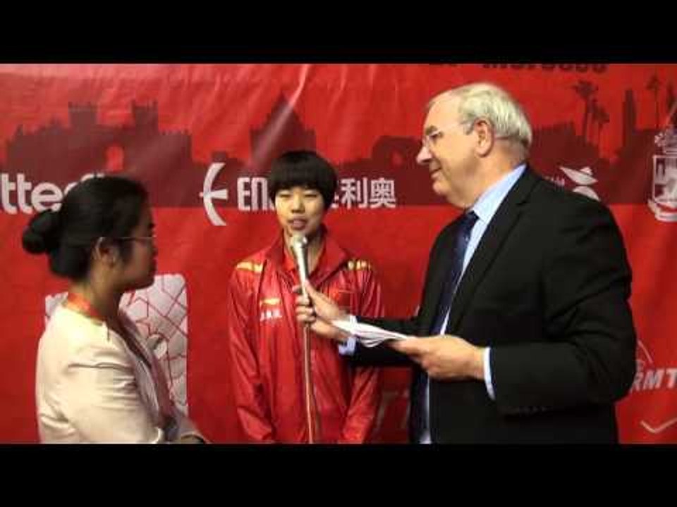Gu Yuting #ITTFJuniorWorlds Interview