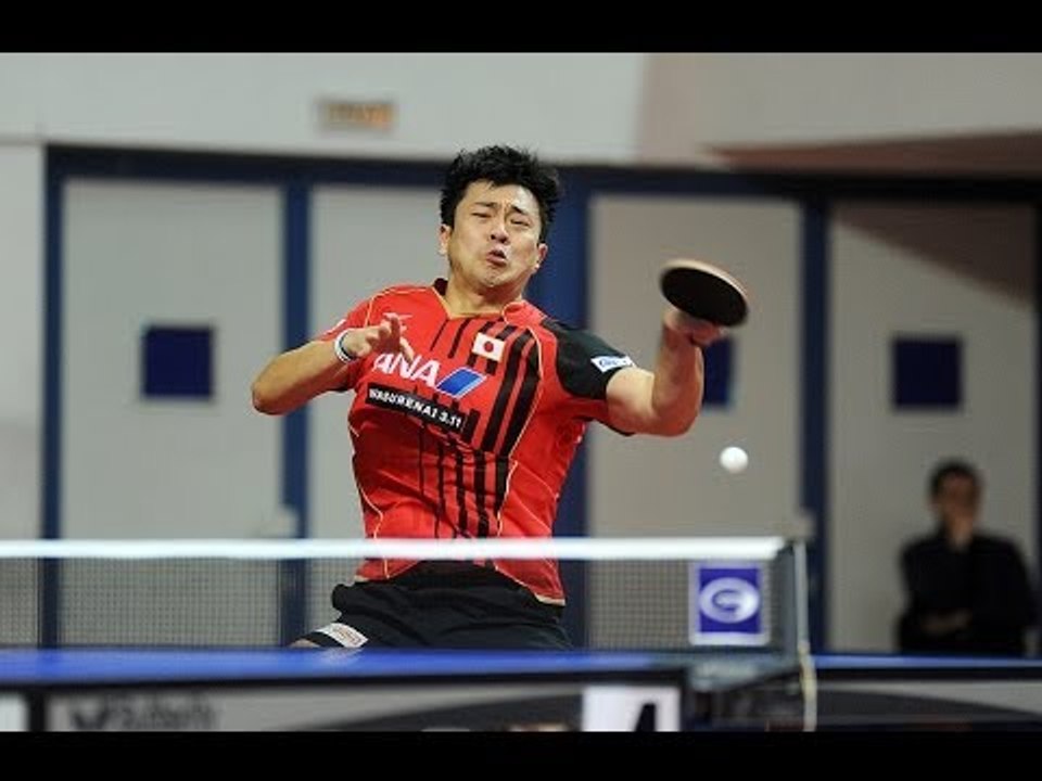 Russian Open 2013 Highlights: Chan Kazuhiro vs Zheng Peifeng (1/2 Final)