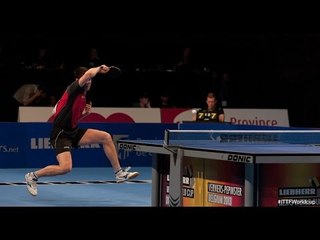 Men´s World Cup 2013 Highlights: Dimitrij Ovtcharov vs Tang Peng (1/4 Final)