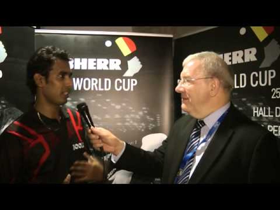 Achanta #ITTFWorldCup Interview