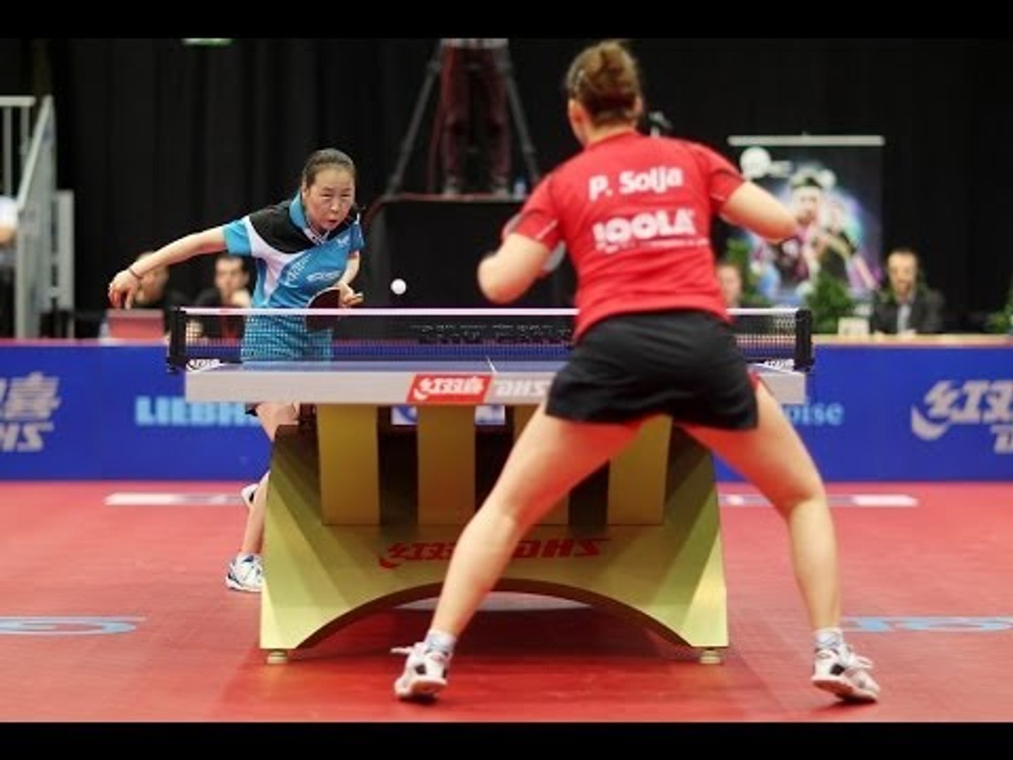 DHS Europe Cup 2014 Highlights: Petrissa Solja vs Li Jiao - video  Dailymotion