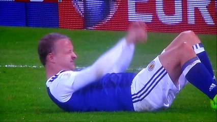 Leigh Griffiths Gets Injured vs Slovenia!