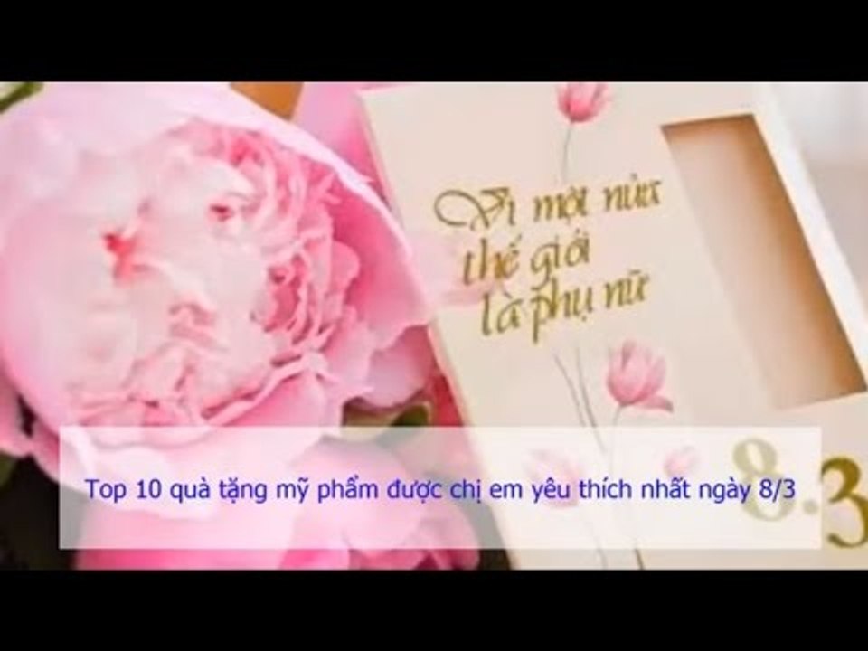 Top 5 quà tặng mẹ ý nghĩa nhất ngày 8 tháng 3