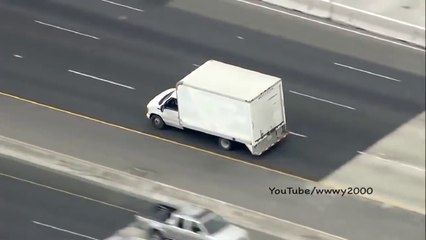 Police Chase truck Los Angeles
