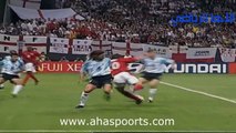 اهداف مباراة انجلترا و الارجنتين 1-0 كاس العالم 2002
