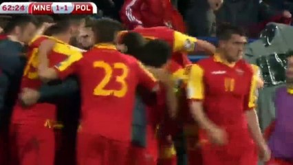 Stefan Mugoša Goal HD - Montenegro 1 - 1 Poland 26.03.2017 (Full Replay)