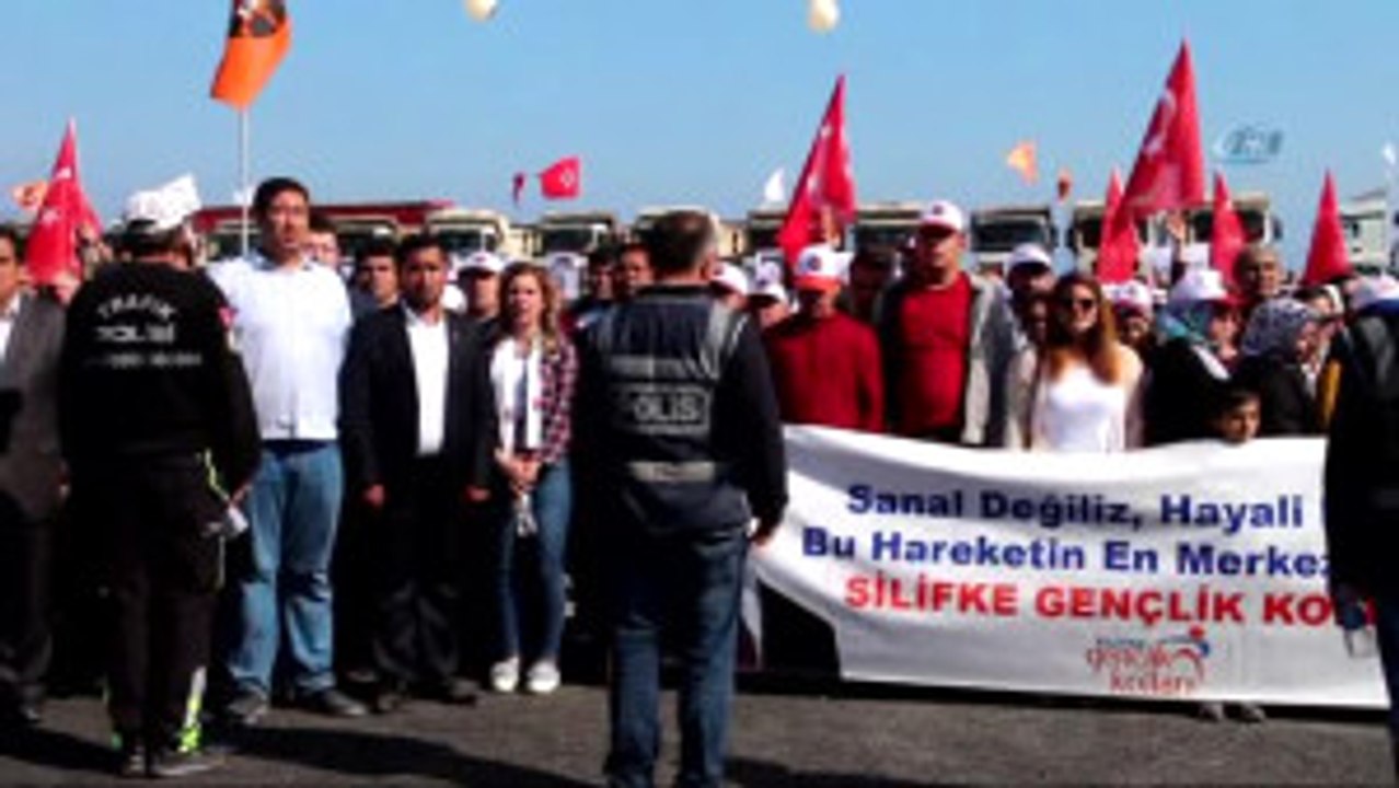 Bakanlar Arslan ve Elvan, Büyükeceli'de Tünel Açılışı Yaptı