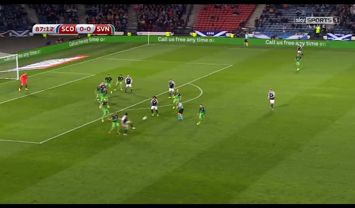 Stuart Armstrong Goal HD - Scotland 1-0 Slovenia - 26-03-2017
