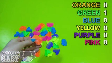 Узнайте цвета с Игрушки цвета конкурс и гнездование Яйца