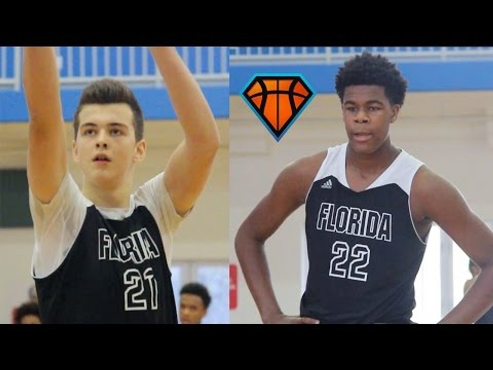 7'1 Balsa Koprivica & 6'8 Vernon Carey Jr. Are HIGH MAJOR 2019 Prospects!! | "The Warmup" Highlights