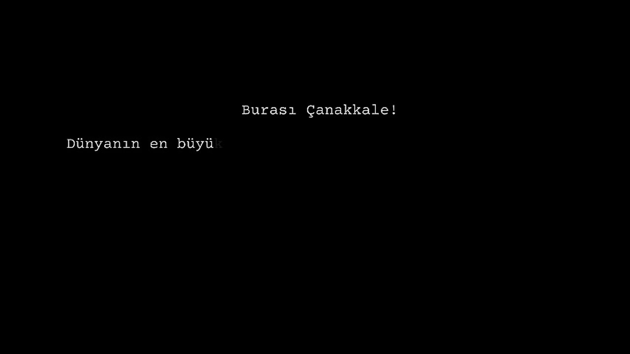 Ahmet YAZICI burası Çanakkale 18 Mart 2017