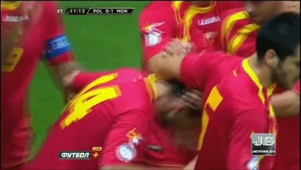Poland 1 - 1 Montenegro All Goals  HighLights 06.09.2013 HD
