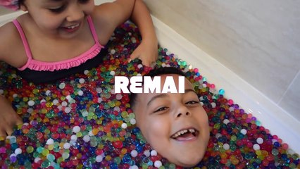 Orbeez Bath Explosion with Bad Baby Naiah