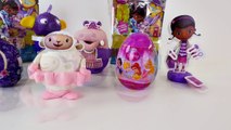 Play Doh Clay Buddy Doc McStuffins Building Surprise Eggs Toys Disney Junior Médico Plasti