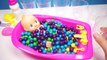 Learn Colors Baby Doll Bubble Gum Bathtime + Ice Cream Surprise Toys Compliation Video