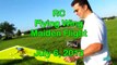 RC Flying Wing Maiden Flight Crash http://BestDramaTv.Net