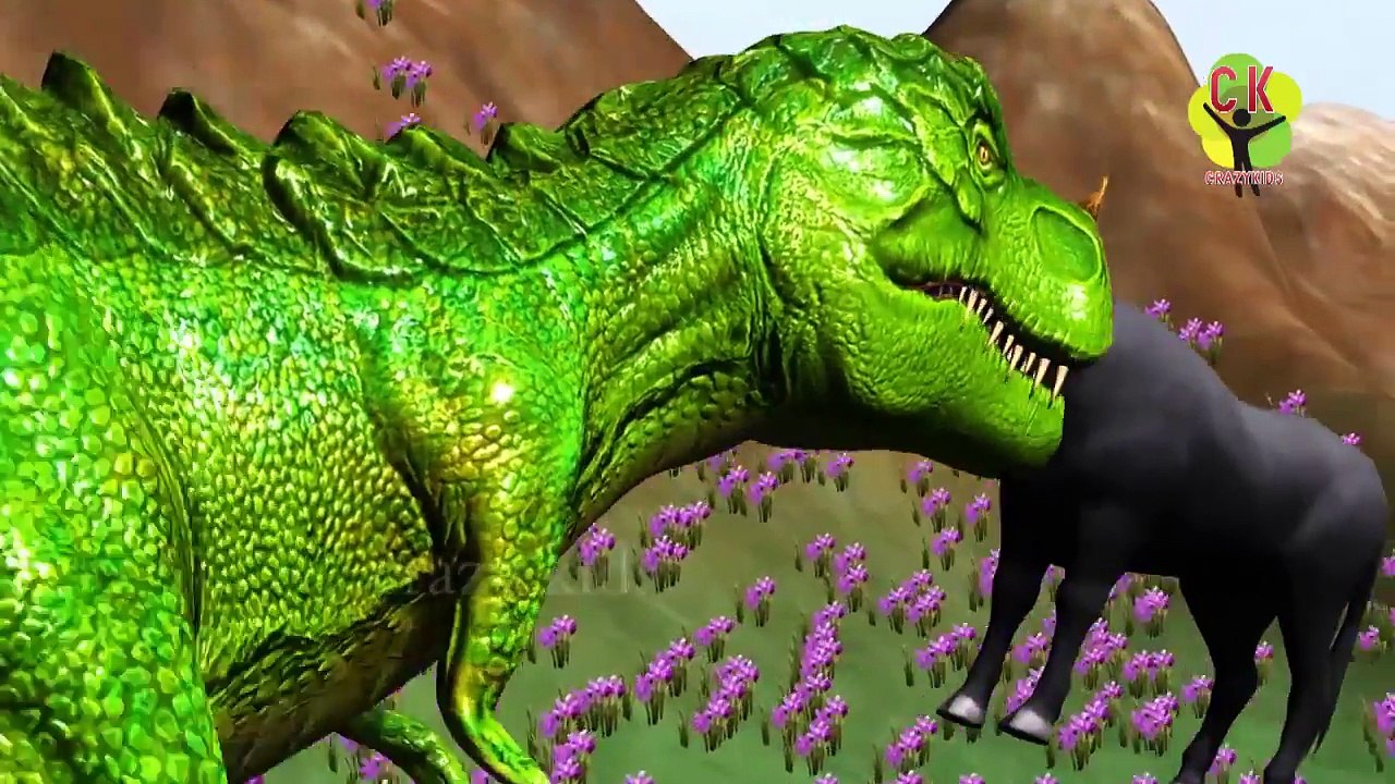 Daddy Finger Dinosaurios Cartoons For Kids #31 w/ Crazy Dinosaurs Cartoon For Children Ful