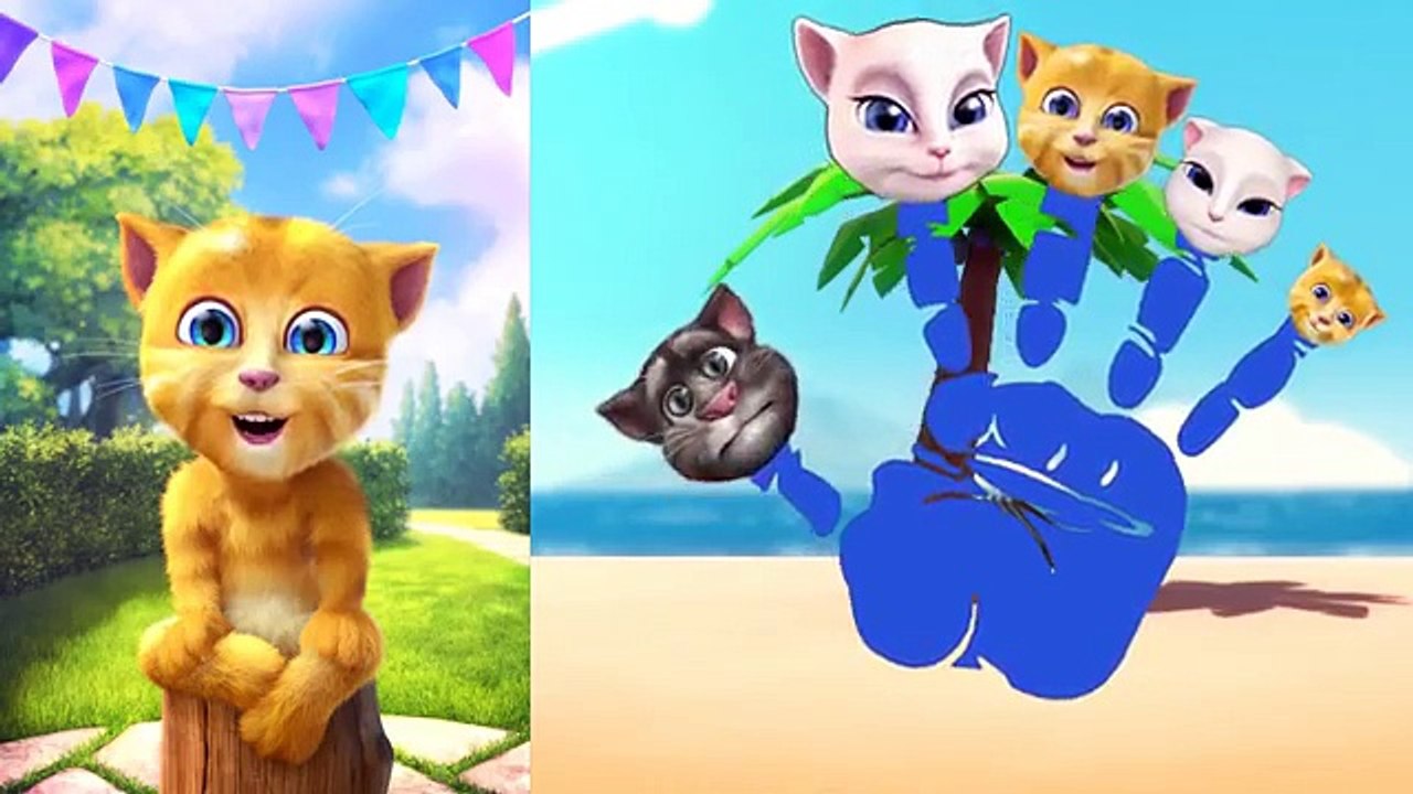 Talking Ginger Finger Family Song