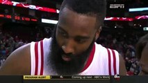 James Harden Postgame Interview - Thunder vs Rockets - March 26, 2017 - 2016-17 NBA Season