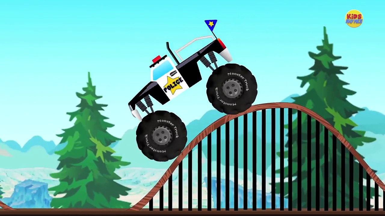 Monster Truck Ambulance | Stunts And Skills