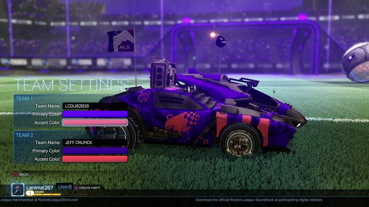 Rocket League® w jeff crunck