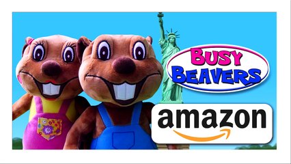 SUPER CIRCUS 3D Color Cars Jump | Learn Colours, Toy Surprise by Busy Beavers