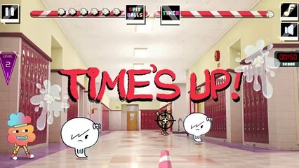 The Amazing World Of Gumball - Spit Ball Wars - Gumball Games