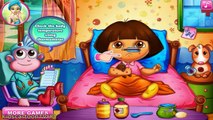 Dora The Explorer Games new -Dora Doctor Visit - Baby Dora Bee Sting Games