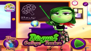 Inside Out - Disgust College Teacher | Dress Up Game | Full Game Episode for Kids