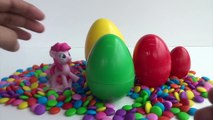 BeeTube Toys - Disney Candy Surprise Eggs! Hidden Toys From Toy Story MLP